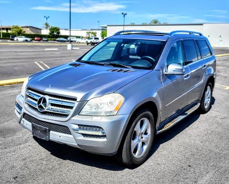 Silver 2012 Mercedes-Benz GL-Class GL 450 4MATIC
