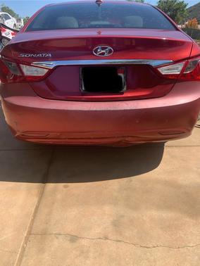 Red 2013 Hyundai SONATA GLS