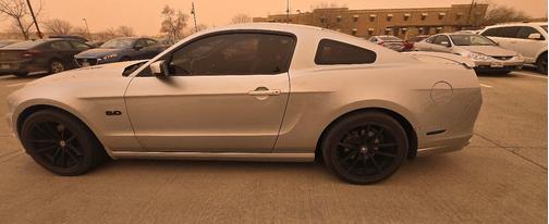 Silver 2014 Ford Mustang GT
