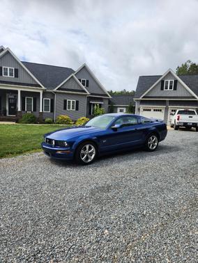 Blue 2006 Ford Mustang GT