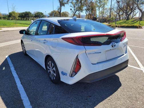 White 2021 Toyota Prius Prime Limited