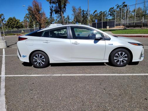 White 2021 Toyota Prius Prime Limited