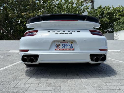 White 2019 Porsche 911 911 Turbo S Cabriolet