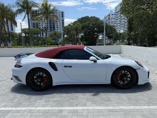 White 2019 Porsche 911 911 Turbo S Cabriolet
