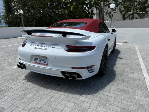 White 2019 Porsche 911 911 Turbo S Cabriolet