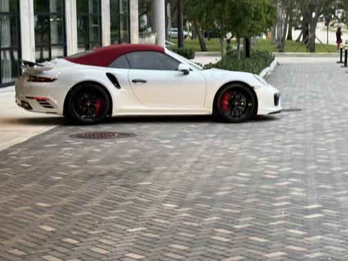 White 2019 Porsche 911 911 Turbo S Cabriolet