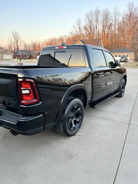 Black 2025 RAM 1500 Big Horn