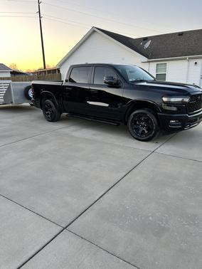 Black 2025 RAM 1500 Big Horn