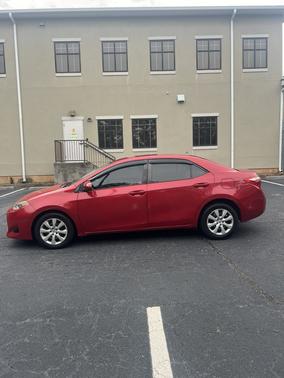 Red 2017 Toyota Corolla LE