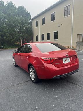 Red 2017 Toyota Corolla LE