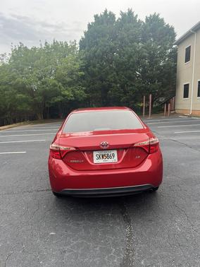 Red 2017 Toyota Corolla LE