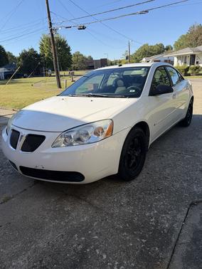 White 2008 Pontiac G6 Base