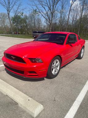 Red 2014 Ford Mustang V6