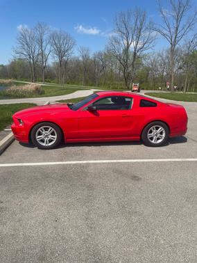 Red 2014 Ford Mustang V6