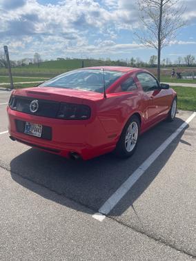 Red 2014 Ford Mustang V6