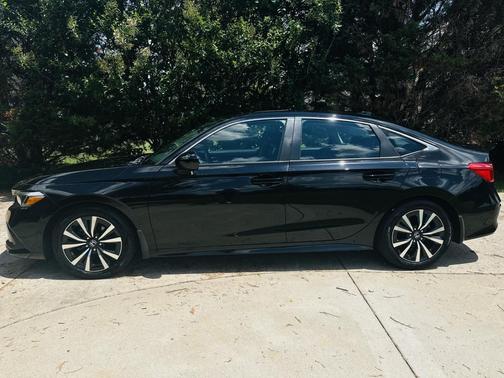 Black 2022 Honda Civic EX