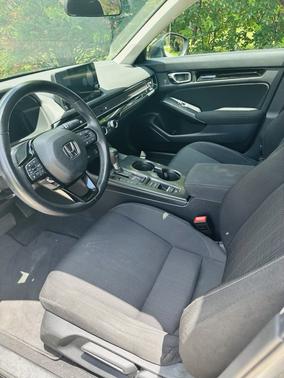 Black 2022 Honda Civic EX