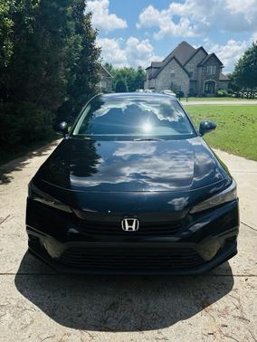 Black 2022 Honda Civic EX