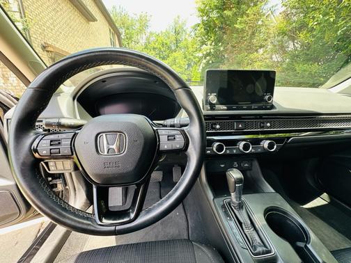 Black 2022 Honda Civic EX
