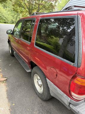 Red 2001 Ford Explorer XLT