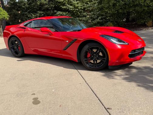 Red 2017 Chevrolet Corvette Stingray
