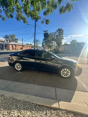 Black 2015 Toyota Camry LE