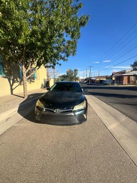 Black 2015 Toyota Camry LE