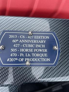 White 2013 Chevrolet Corvette 427