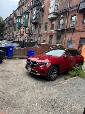 Red 2025 Mercedes-Benz GLC 300 4MATIC
