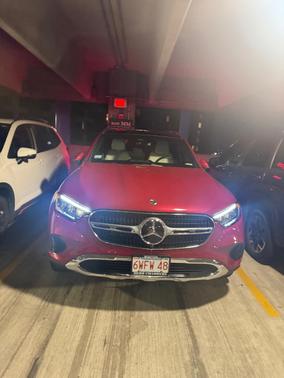 Red 2025 Mercedes-Benz GLC 300 4MATIC