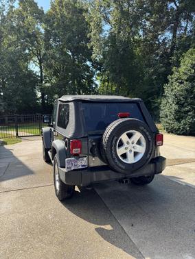 Gray 2010 Jeep Wrangler Sport