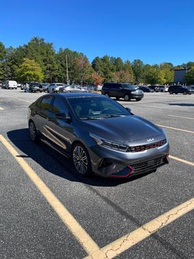 Gray 2022 Kia Forte GT