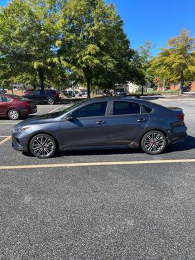 Gray 2022 Kia Forte GT