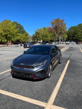 Gray 2022 Kia Forte GT