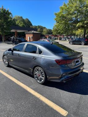Gray 2022 Kia Forte GT
