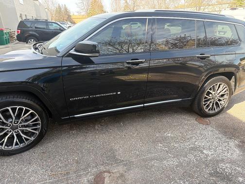 Black 2022 Jeep Grand Cherokee L Summit Reserve