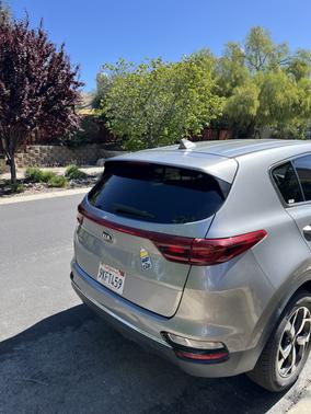 Gray 2021 Kia Sportage LX