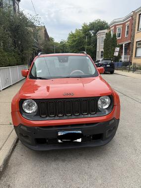 Orange 2016 Jeep Renegade Latitude