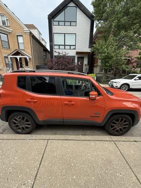 Orange 2016 Jeep Renegade Latitude