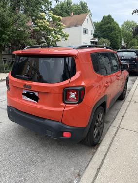 Orange 2016 Jeep Renegade Latitude