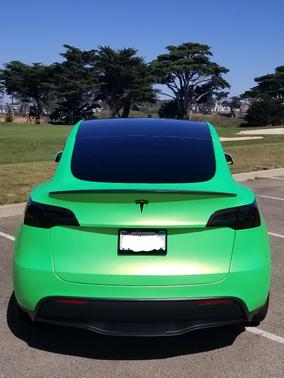 Green 2022 Tesla Model Y Performance