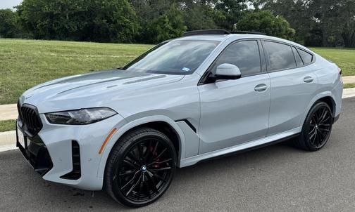 Gray 2025 BMW X6 xDrive40i