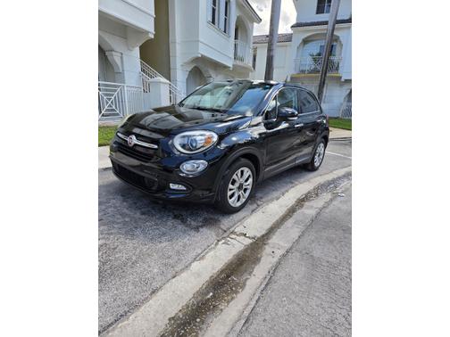 Black 2016 FIAT 500X Lounge