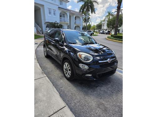 Black 2016 FIAT 500X Lounge