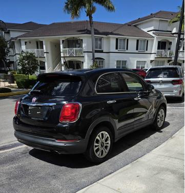 Black 2016 FIAT 500X Lounge
