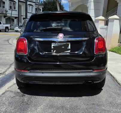 Black 2016 FIAT 500X Lounge