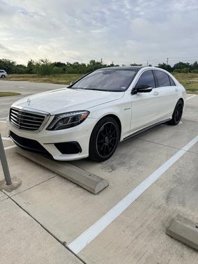 White 2017 Mercedes-Benz AMG S 63 4MATIC