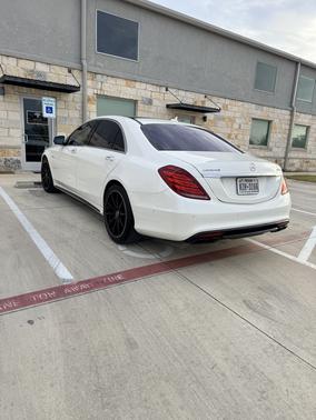 White 2017 Mercedes-Benz AMG S 63 4MATIC
