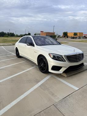 White 2017 Mercedes-Benz AMG S 63 4MATIC