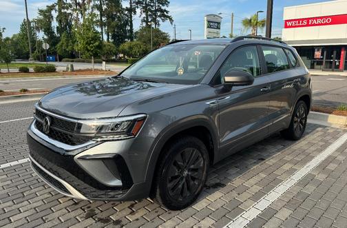 Gray 2024 Volkswagen Taos S FWD